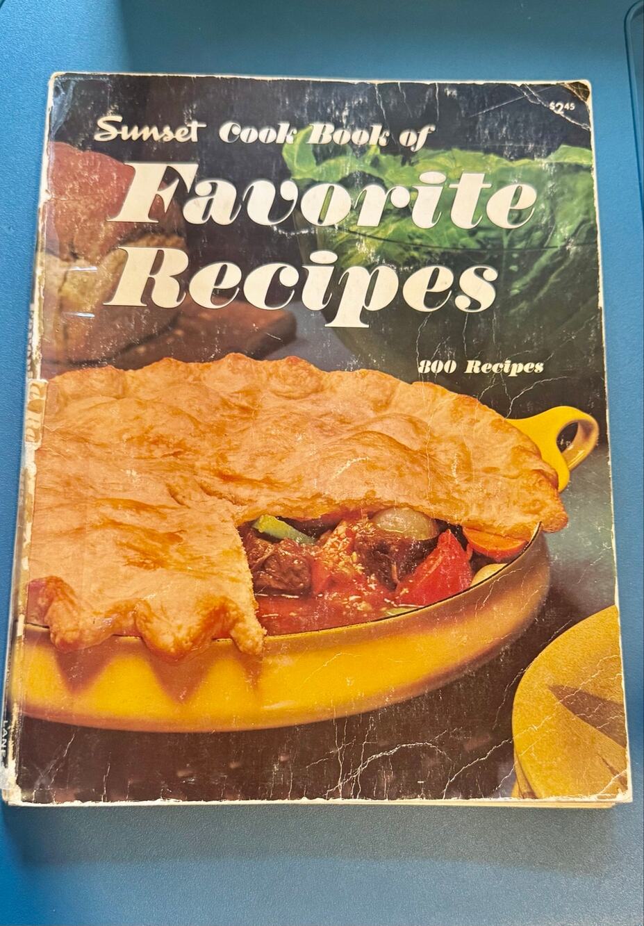 Sunset Cook Book of Favorite Recipes (1969/1976 Vintage Cookbook, Lane Books)